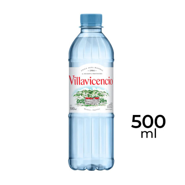 Agua Mineral Villavicencio Sin Gas 500 ml