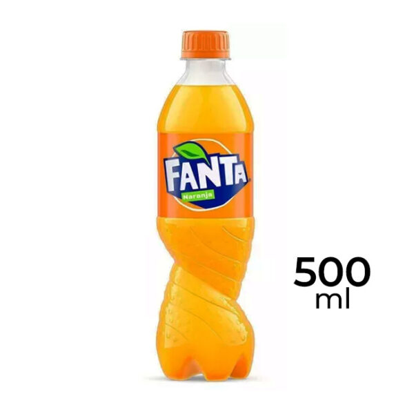 Gaseosa Fanta Naranga 500ml.